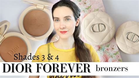 Dior FOREVER Natural Bronze Shades 3 & 4 